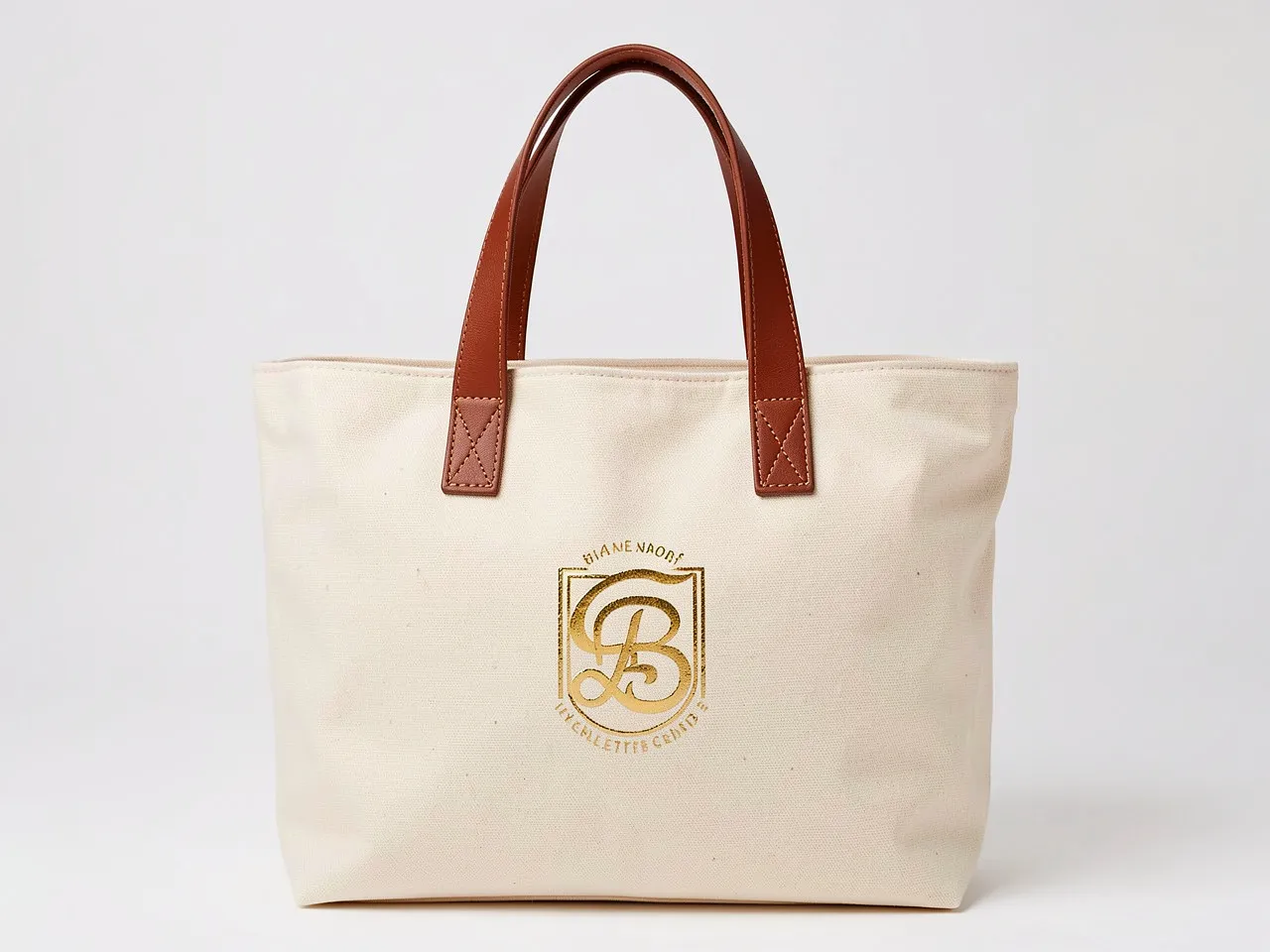 Premium custom fabric tote bag